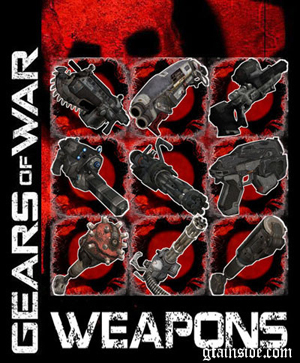GTA San Andreas Gears of War Weapons