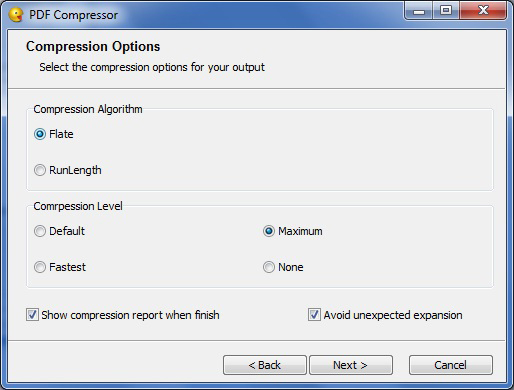 Nice PDF Compressor screenshot