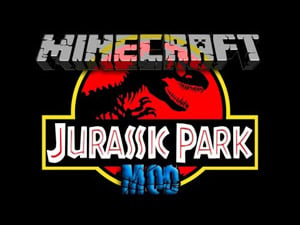 Jurassic Park Mod MINECRAFT logo