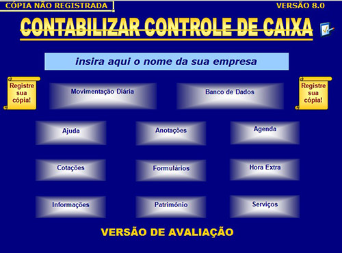 Contabilizar Controle de Caixa screenshot