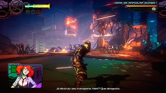 Yaiba Ninja Gaiden Z screenshot