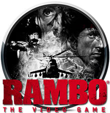 Rambo The Video Game logo