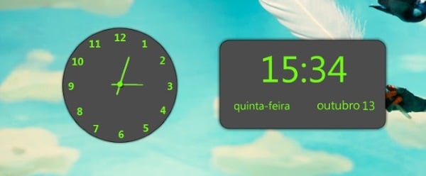 captura de tela do Android Clock Pack