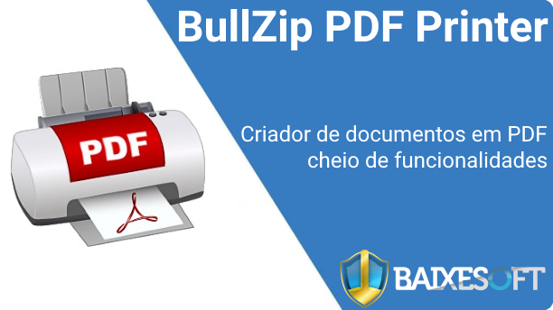 BullZip PDF Printer banner baixesoft