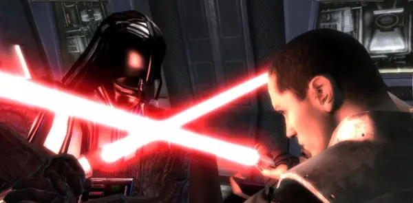 CAPTURA DE TELA STAR WARS THE FORCE UNLEASHED 1