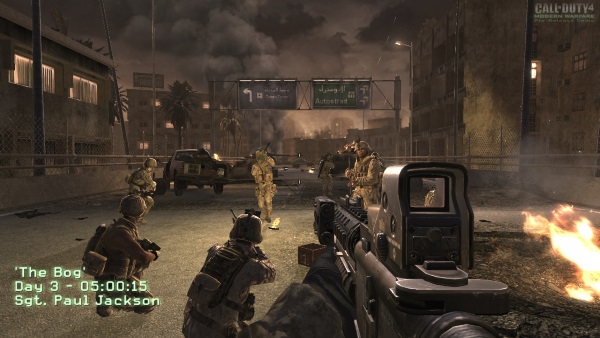 COD 4 screenshot