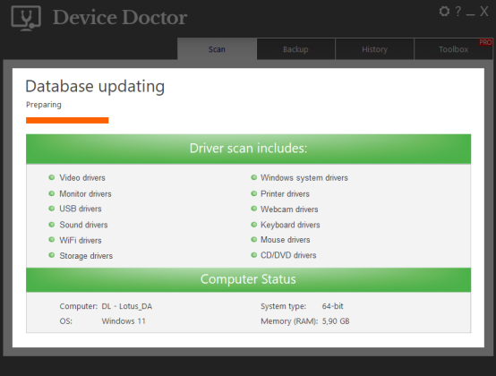 Device Doctor captura de tela 4 baixesoft