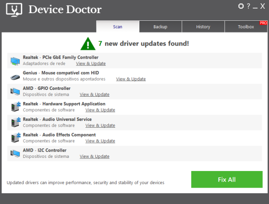 Device Doctor captura de tela 5 baixesoft