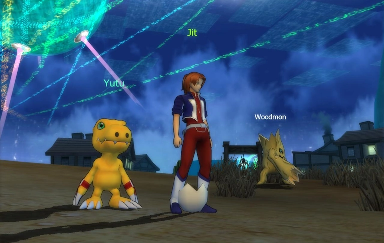 Digimon Masters captura de tela demo