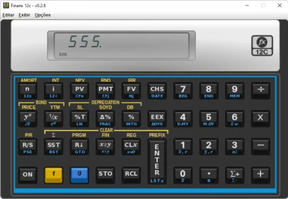 Emulador da Calculadora Financeira HP 12C Download