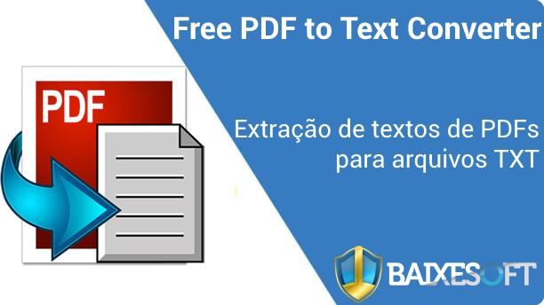 Free PDF to Text Converter BANNER BAIXESOFT
