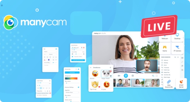 Manycam banner baixesoft
