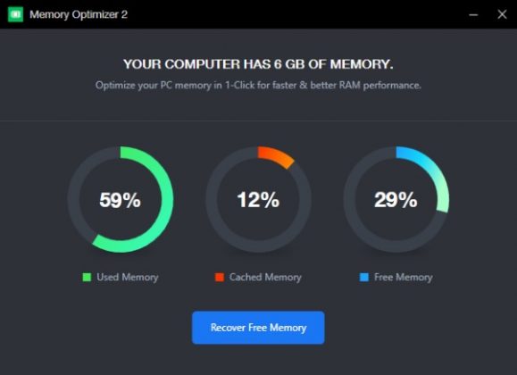 Memory Optimizer 2 screenshot baixesoft