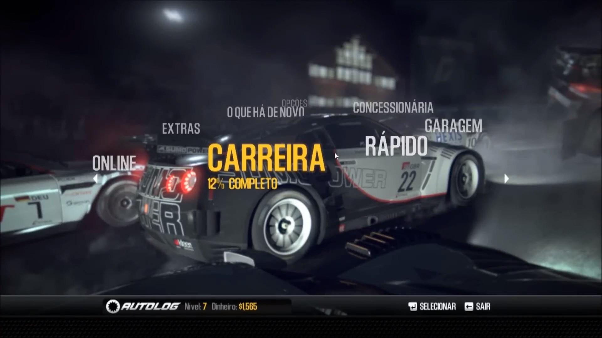 Need for Speed Shift 2 Unleashed traduzido captura de tela 1