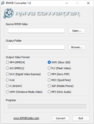 RMVB Converter captura de tela 2 baixesoft