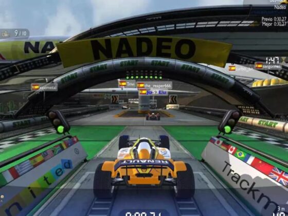 TrackMania Nations Forever captura de tela 3