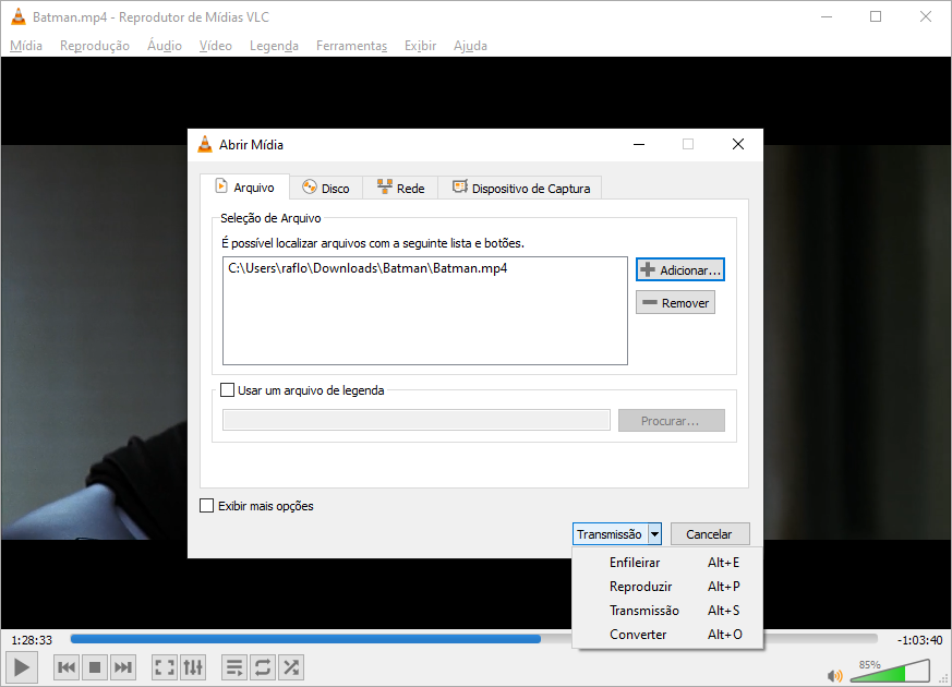 VLC Media Player captura de tela 6