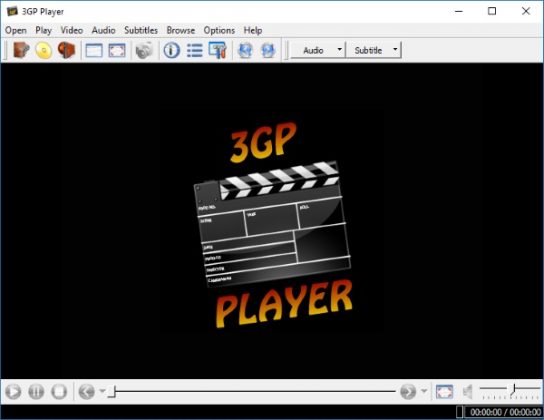 3GP Player captura de tela 1