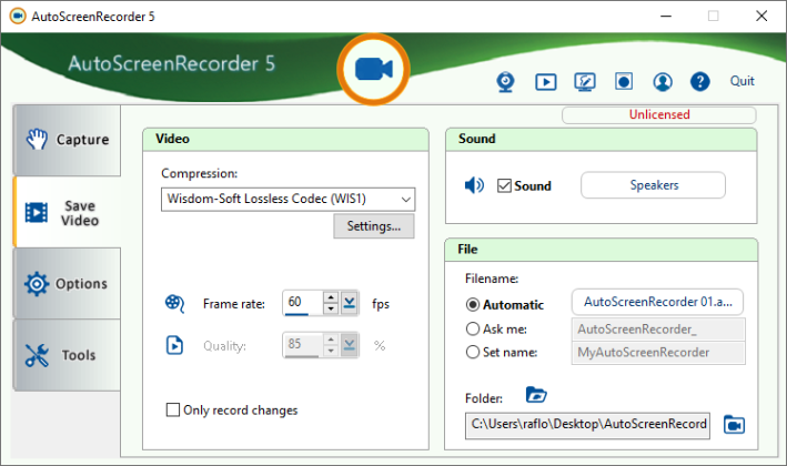 AutoScreenRecorder captura de tela 3 baixesoft