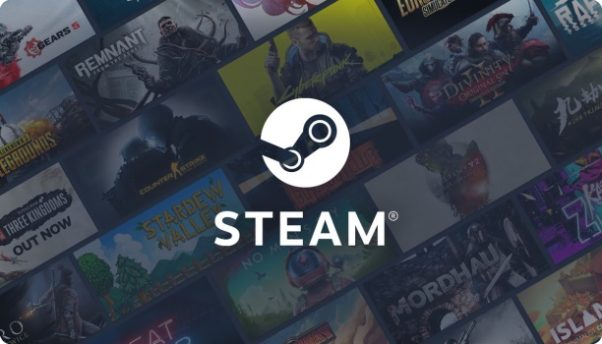 Banner da Steam