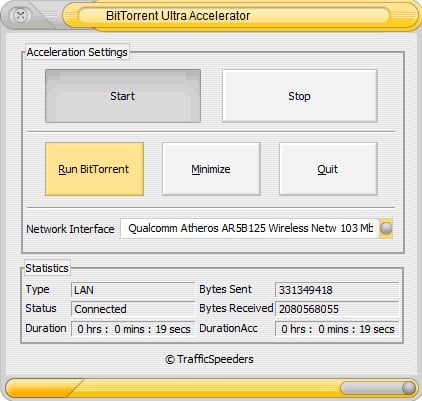 BitTorrent Ultra Accelerator screenshot