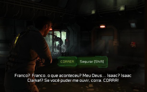Captura de tela dead space 2 traduzido