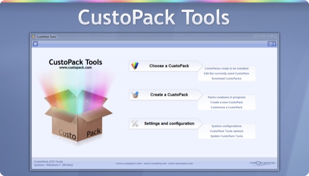 CustoPack Tools banner baixesoft