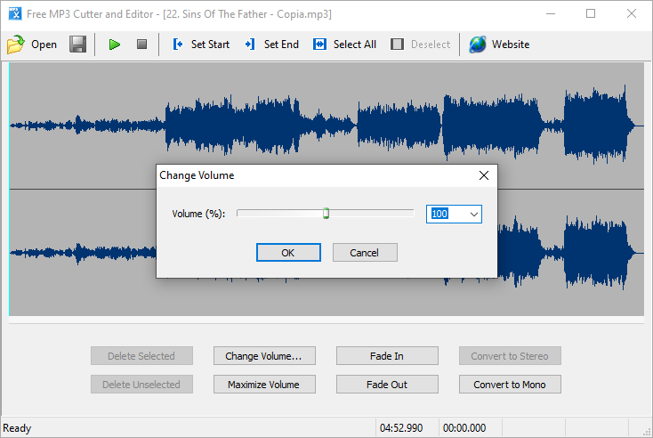 Free MP3 Cutter and Editor captura de tela 3