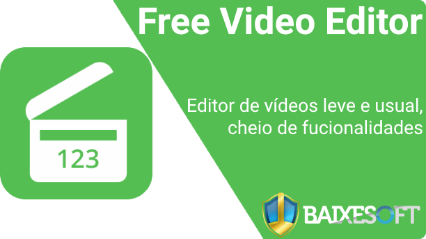 Free Video Editor banner baixesoft
