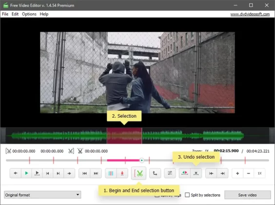 Free Video Editor captura de tela 4