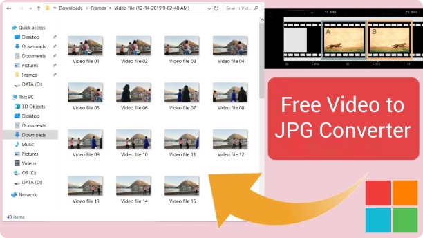 Free video to jpg converter banner baixesoft