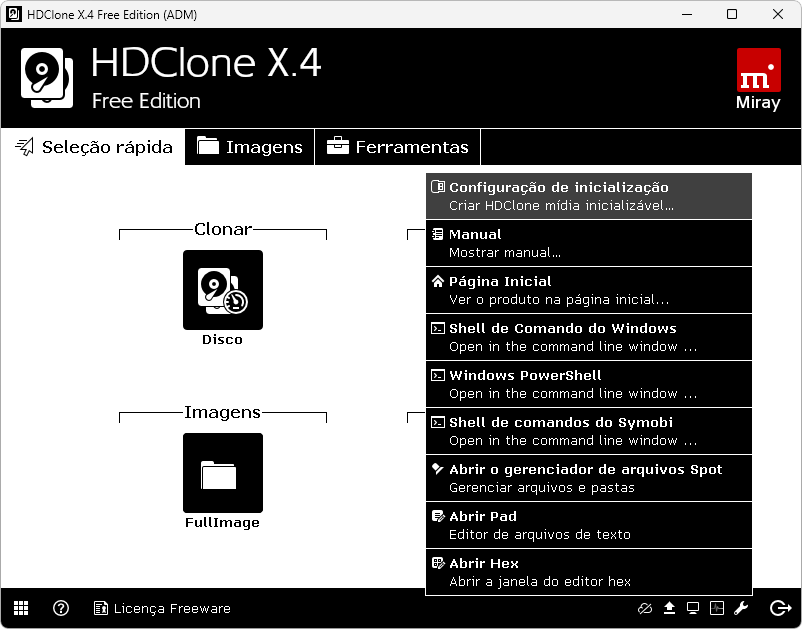 HDClone X captura de tela 06