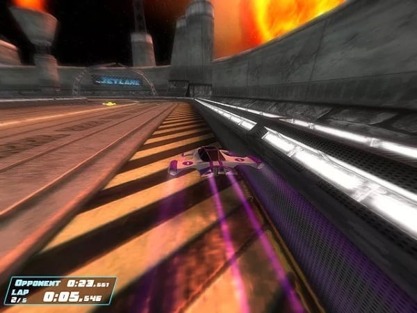 captura de tela do Jet Lane Racing