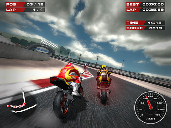 captura de tela do Superbike Racers
