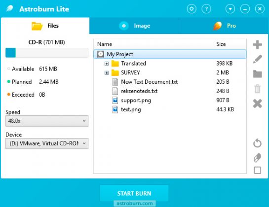 Astroburn lite captura de tela 2