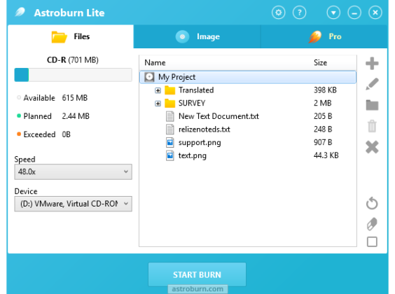 Astroburn lite captura de tela 3