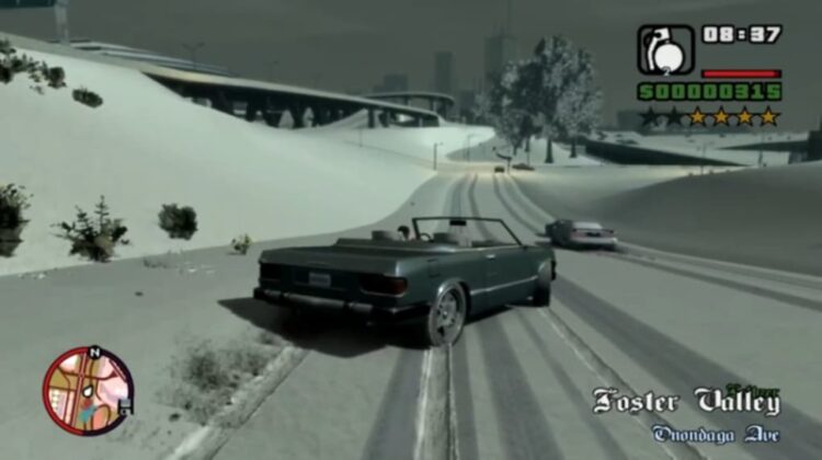 GTA V San Andreas Snow Edition captura de tela 1 baixesoft