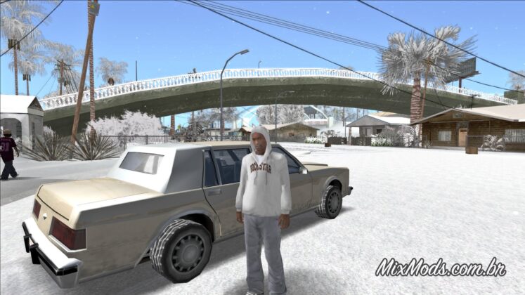 GTA V San Andreas Snow Edition captura de tela 3 baixesoft
