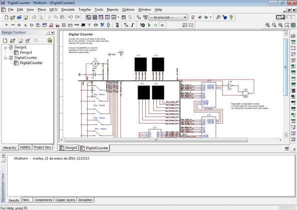 Multisim Education captura de tela 2