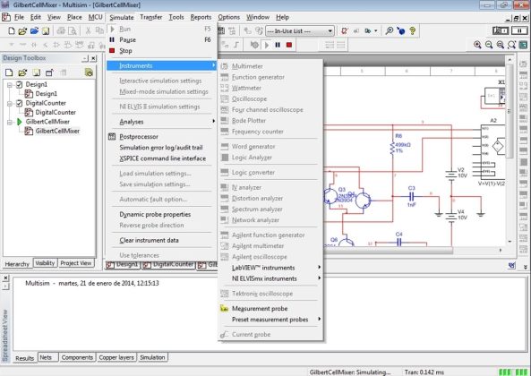 Multisim Education captura de tela 3