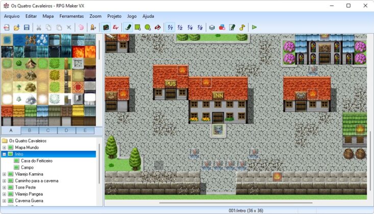 RTP RPG Maker VX em Portugues captura de tela 1 baixesoft