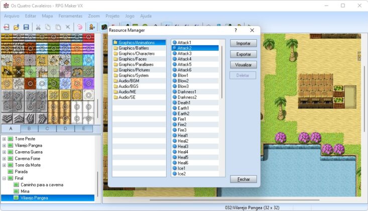 RTP RPG Maker VX em Portugues captura de tela 6 baixesoft