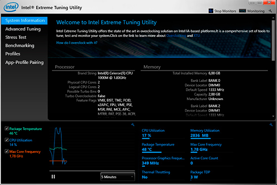 intel extreme tuning utility windows 10 32 bit