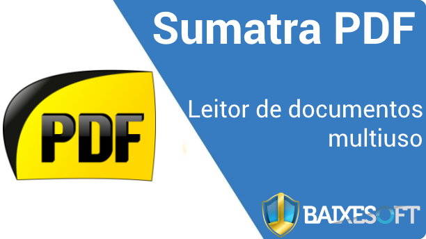 Sumatra PDF banner baixesoft