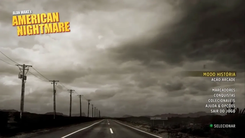 Alan Wakes American Nightmare traduzido captura de tela 1