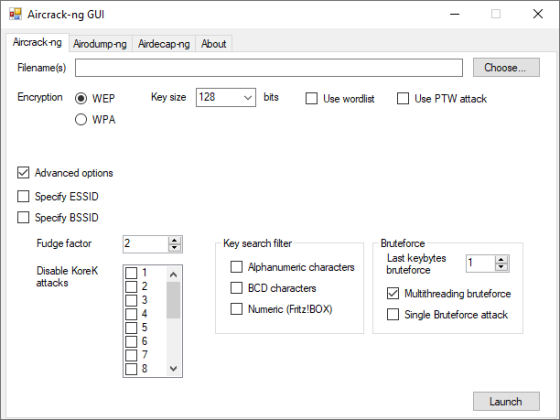 Aircrack ng captura de tela 1 baixesoft