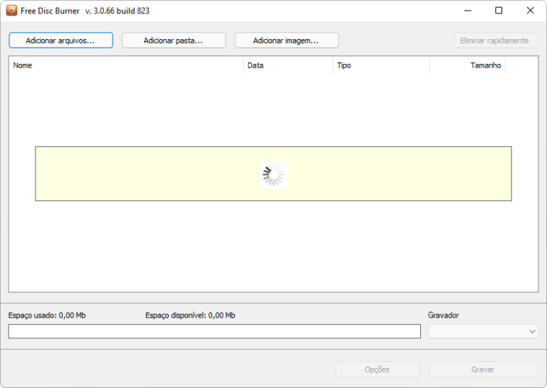 Free Disc Burner para Windows Download