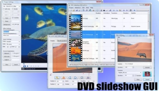 DVD slideshow gui banner baixesoft