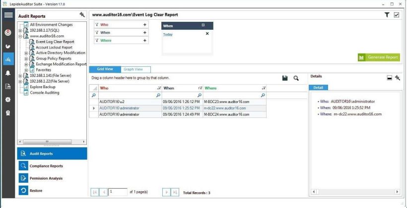 Lepide Auditor captura de tela 3