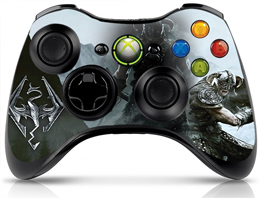 Controle xbox skyrim